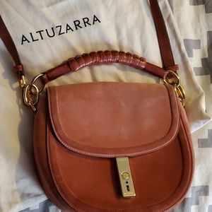 Altuzarra suede crossbody bag